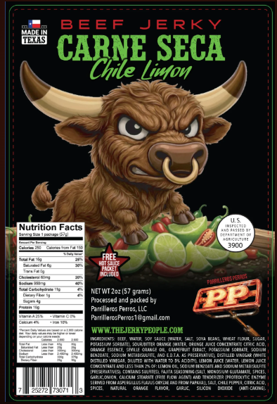 Chile Lemon Beef Jerky